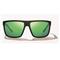 Bajio Toads Polarized Sunglasses, Matte Black/Green