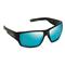 Bajio Vega Polarized Sunglasses, Matte Black/blue