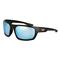 WaterLand Milliken Polarized Sunglasses, Black/Blue