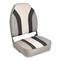 Wise Classic High Back Fishing Seat, Wise Gray Dawn/wise Charcoal/opal White