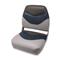 Wise Classic Mid Back Fishing Seat, Marble/ Round Midnite/ Charcoal