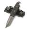Gear Aid Kotu Tanto Survival Knife, Fixed Blade, Black