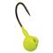 Kalin’s Slip Bobber Live Bait Jigs, 6 Pack, Chartreuse