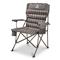 Guide Gear Oversized XL Comfort Padded Mammoth Camping Chair, 500-lb. Capacity, Gray Plaid