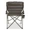 Guide Gear Oversized XL Comfort Padded Mammoth Camping Chair, 500-lb. Capacity, Gray Plaid