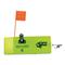 Opti-Tackle Medium Planer Board with Spring Flag Left