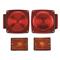 TowSmart Standard Trailer Light Kit with Side Marker Lights, Under 80"