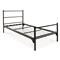Blantex MIL125SQ U.S. Military Bunk Bed, 1.25″ Square Posts, Black