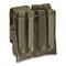Mil-Tec Double M4/M16 Mag MOLLE Pouch, Olive Drab
