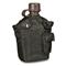 Mil-Tec U.S. Military Style 1 quart Canteen with Cover, Black