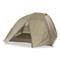 Tent body is a breathable, proprietary ultralight double ripstop mixed denier nylon, featuring a ripstop grid and polyester mesh