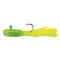 Lunkerhunt Pre-Rigged 2" Micro Tube, 5 Pack, Chartreuse Glow