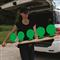 Throom 6” Round BOUNCEBACK Series Target Set, (6) 6" Targets & Bases