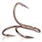 Mustad 4.8 AlphaPoint In-Line Triple Grip® Treble Hooks, 6 Pack