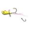 Mustad Addicted Walleye Death Spinner, Orange/Chartreuse