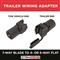 TowSmart 7-Way Blade to 4 or 5-Way Flat Trailer Light Wiring Adapter
