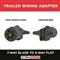 TowSmart 7-Way Blade to 5-Way Flat Adapter