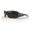 Edge Eyewear Tactical Brazeau Shooting Glasses, Smoke Lenses, Black
