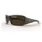 Edge Eyewear Tactical Brazeau Shooting Glasses, Polarized Copper Lenses, Black