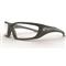 Edge Eyewear Tactical Robson XL Vapor Shield Shooting Glasses, Clear, Black