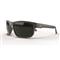Edge Eyewear Tactical Defiance Smoke Vapor Shield Shooting Glasses, Black