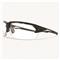 Edge Eyewear Tactical Pumori Clear Vapor Shield Shooting Glasses, Black