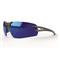 Edge Eyewear Tactical Salita Polarized Aqua Precision Blue Shooting Glasses, Black