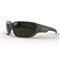 Edge Eyewear Tactical Dawson Polarized Smoke Lenses Shooting Glasses, Black