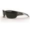 Edge Eyewear Tactical Kazbek Polarized Smoke Shooting Glasses, Black