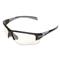 BluWater 24 Hercules 7 Safety Glasses, Black/clear