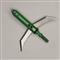 Xecutioner Adjustable-Cut Expandable Broadhead, 100 Grain, 4 Pack, Green