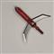 Xecutioner Adjustable-Cut Expandable Broadhead, 100 Grain, 4 Pack, Red