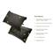 NEMO Fillo Luxury Camping Pillow, Black Pearl