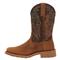 Rocky Men's MonoCrepe 12" Waterproof Western Boot, Tobacco