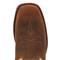 Rocky Men's MonoCrepe 12" Waterproof Western Boot, Brown/bone