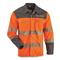 Italian Military Surplus Hi Vis Work Jacket, Used, Orange