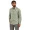 Wrangler ATG Men's Mixed Material Shirt, Iceberg Green