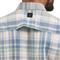Wrangler ATG Men's Cedar Zip Pocket Plaid Shirt, Iceberg Plaid