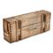 Italian Navy Surplus Wood Crate, 28.75" x 11.75" x 7", Used