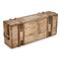 Italian Navy Surplus Wood Crate, 28.75" x 11.75" x 7", Used
