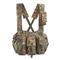 Mil-Tec Chest Rig with 6 Pouches, Flecktarn