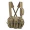 Mil-Tec Chest Rig with 6 Pouches, Olive Drab