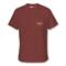 Drake Waterfowl Americana Scenic T-Shirt, Barn Red Dark Heather