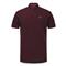 Drake Solid Pique Logo Polo Shirt, Windsor Wine Heather