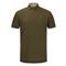 Drake Solid Pique Logo Polo Shirt, Kalamata Olive Heather