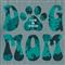 Life Is Good Women's Groovy Dog Mom Crusher T-Shirt, Smokey Blue