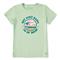 Life Is Good Why Limit Happy Women's Crusher Tee, Sage Green