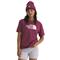 The North Face Women's Core Half Dome T-Shirt, Cyber Berry/tnf White