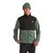 The North Face Men's Glacier Fleece Jacket, Duck Green/tnf Black
