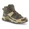Salomon Men's X Ultra 5 Mid GORE-TEX Hiking Boot, Peat/gray Green/blue Nights